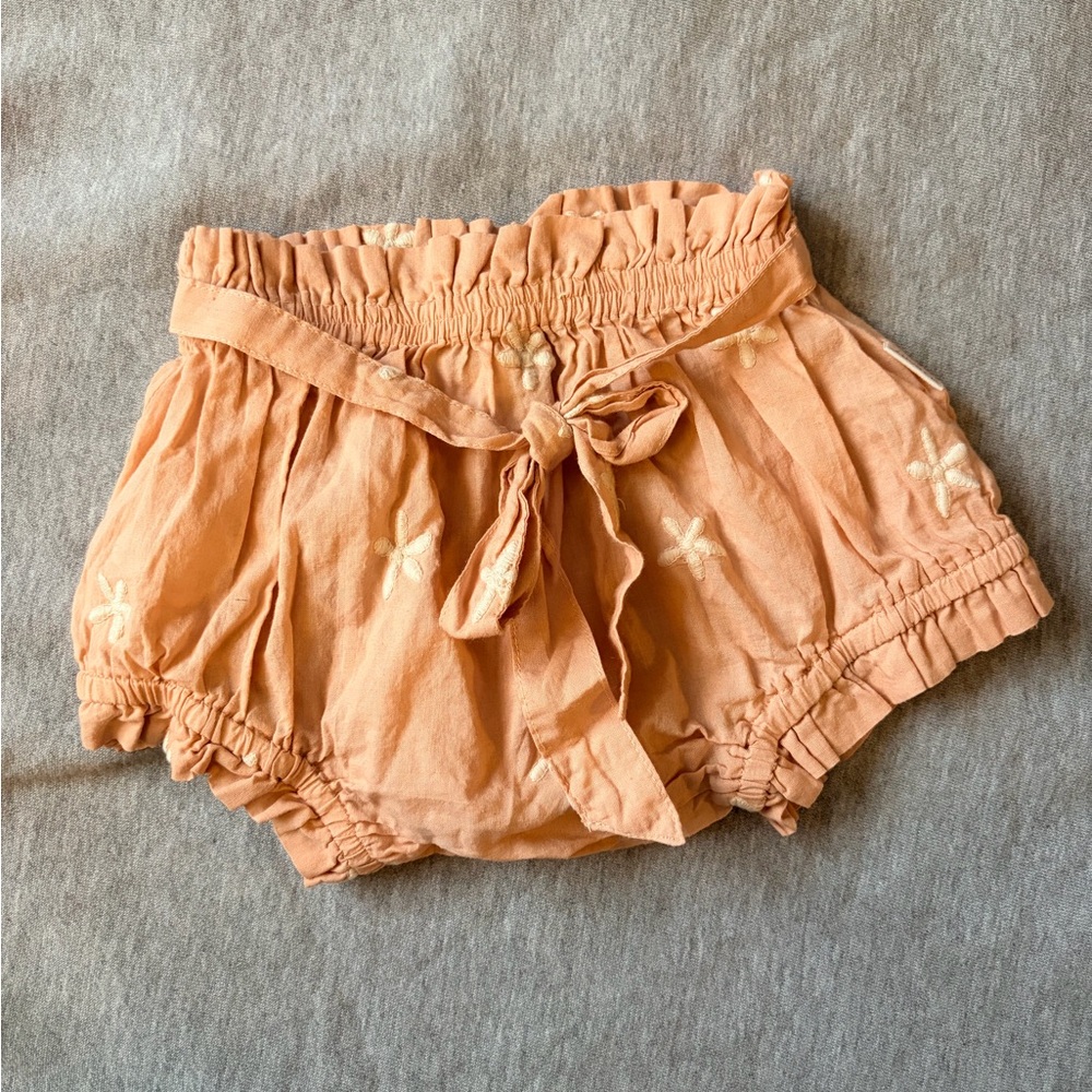 Pink Ruffle Kids Shorts